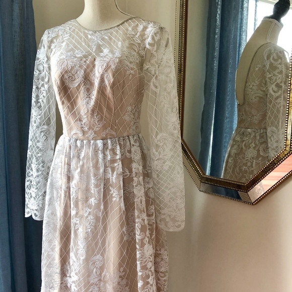 Monique Lhuillier Lace Dress - Picture 2 of 6